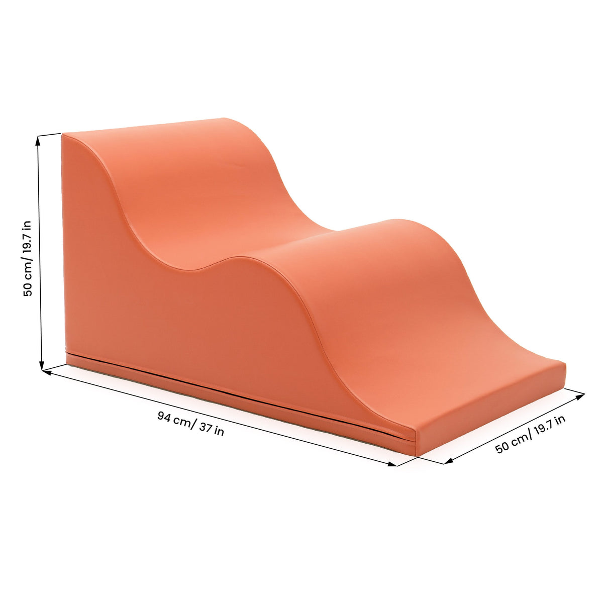 Soft Play Mega Wave - Salmon Pink