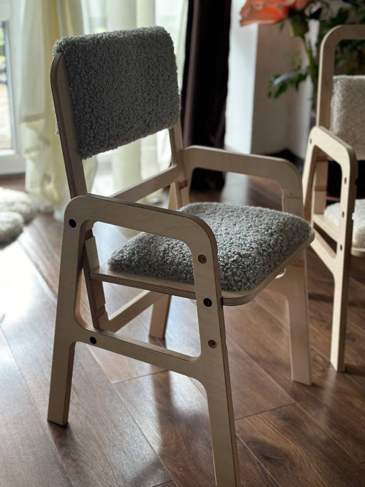 Adjustable Children Chair Luula - Cloud Mouse