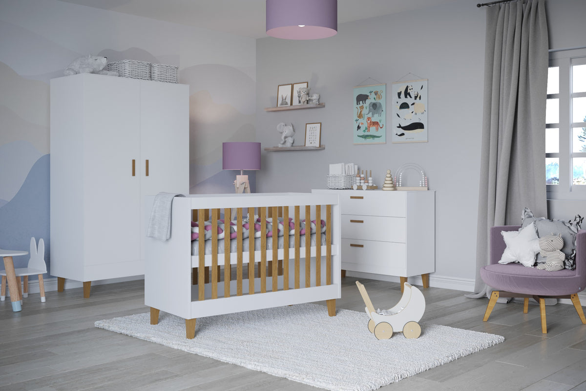 Baby Bed Kubi - White