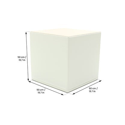 Foam Mega Cube Building Block - Ivory
