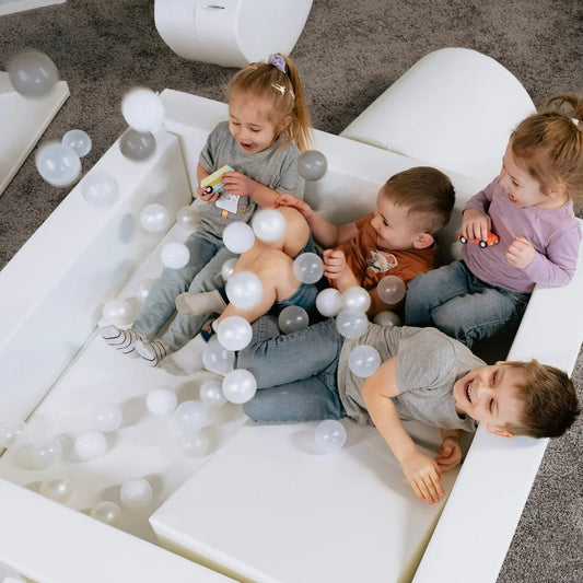 Soft Play Ball Pit - White