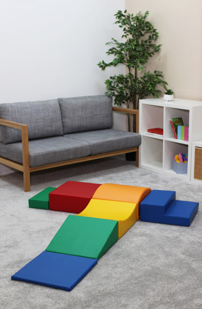 Soft Play 7 Foam Block Set - Multicolor Little Crawler