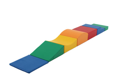 Soft Play 7 Foam Block Set - Multicolor Little Crawler