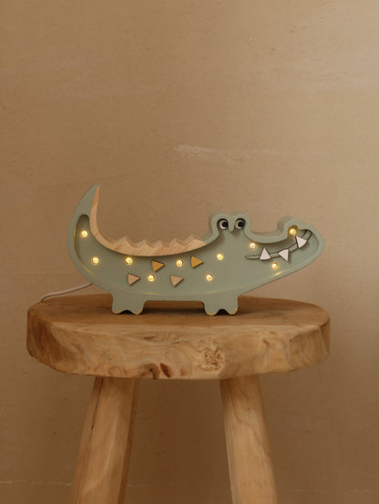 Little Lights Mini Crocodile Lamp