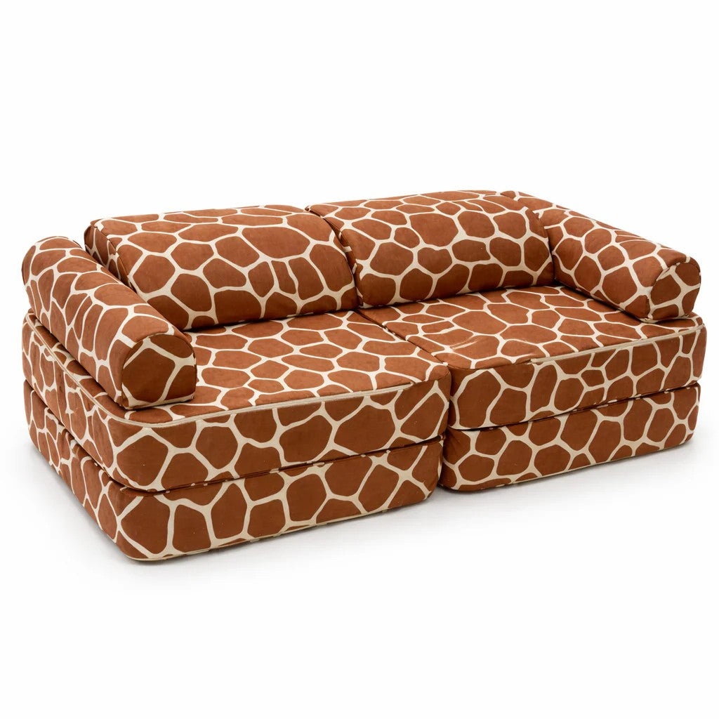 Modular Play Sofa for Children, Giraffe, 120cm