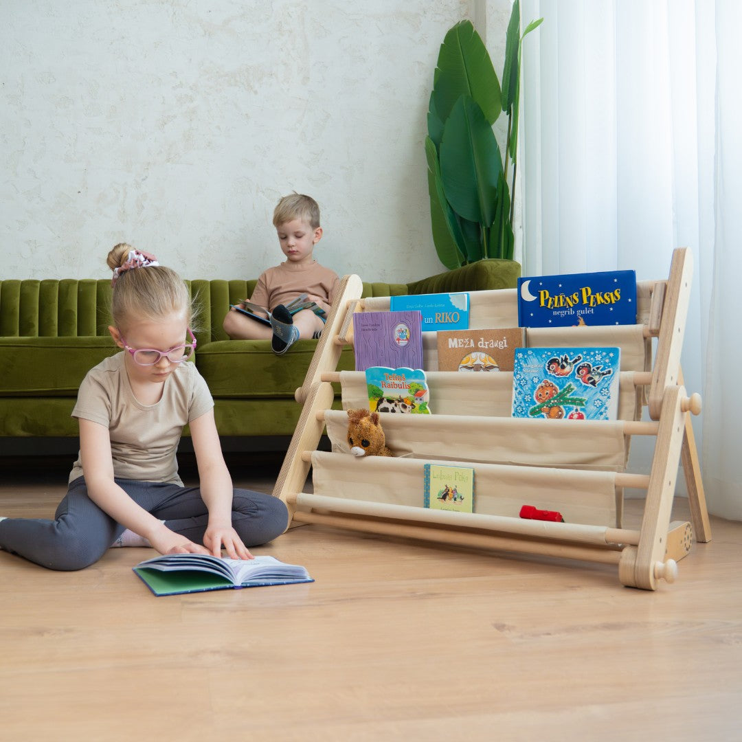 Montessori Bookshelf - Add-On for Climbing Frames