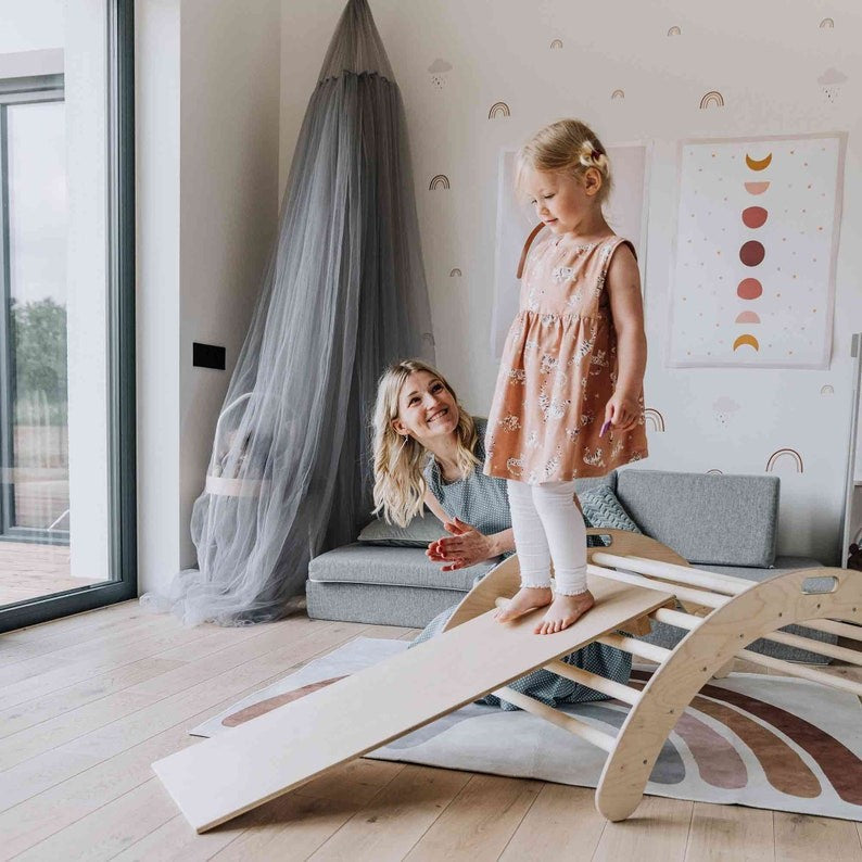 Montessori Climbing Arch With Ramp