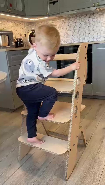 Montessori Learning Tower, Kitchen Helper - Louis