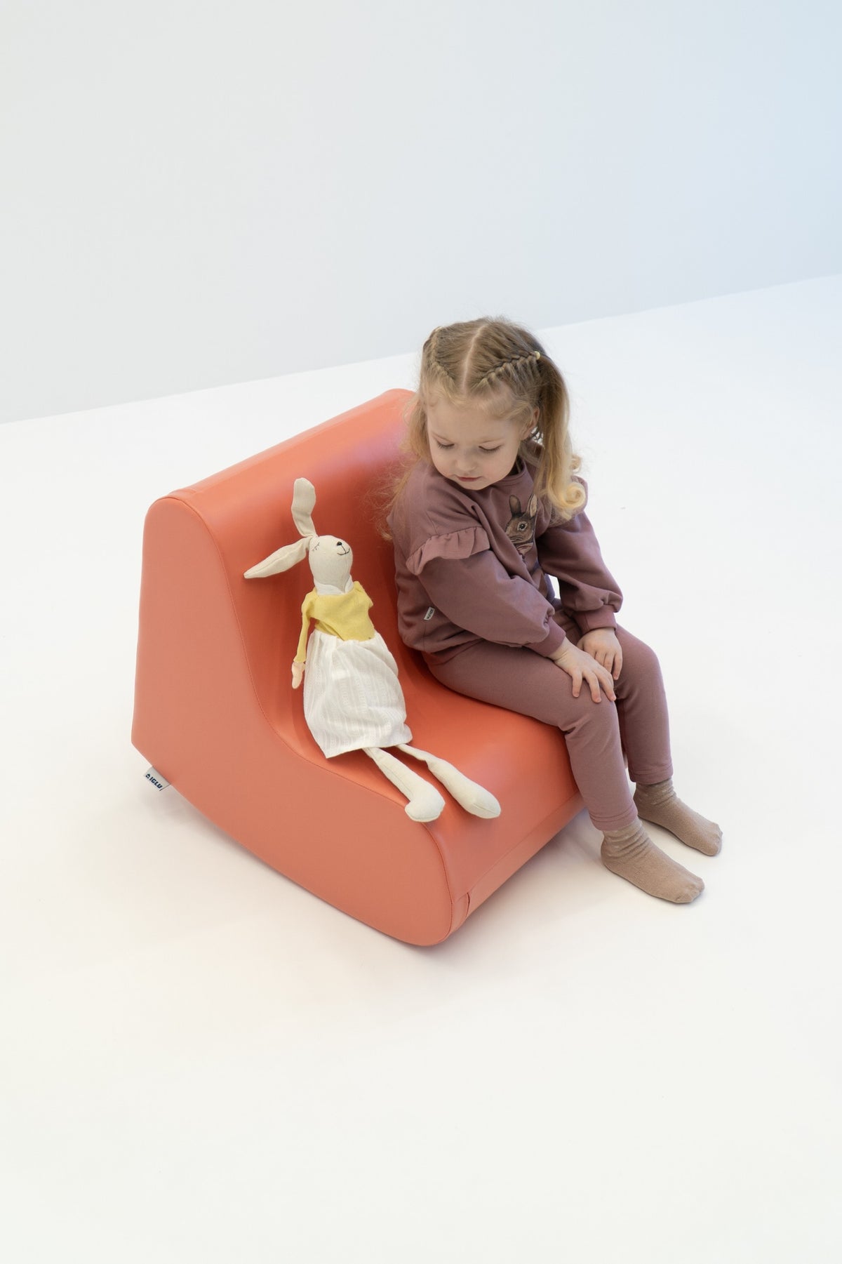 Rocking Chair - Salmon