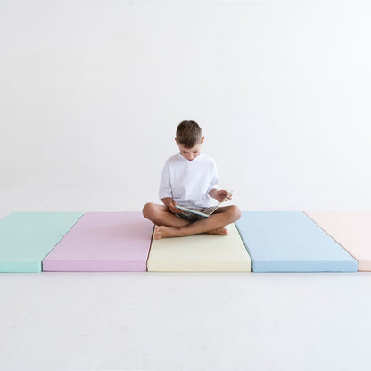 Safety and Comfort 5 Mat Set - Pastel