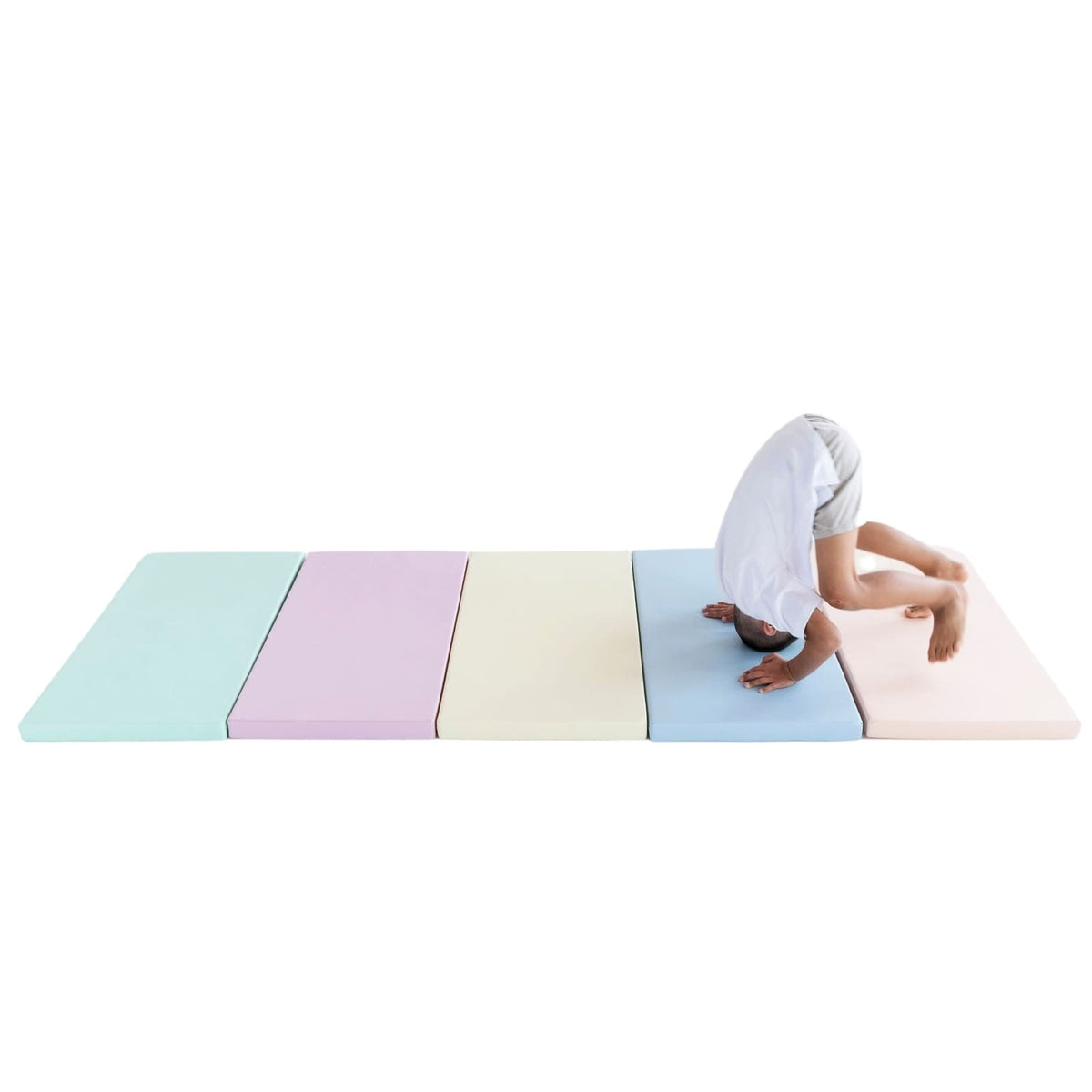 Safety and Comfort 5 Mat Set - Pastel