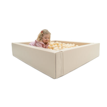 Soft Play Ball Pit - Beige