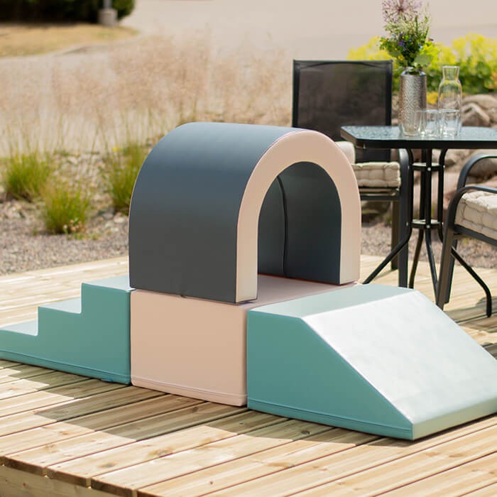 Soft Play Set Tunnel - Pastel