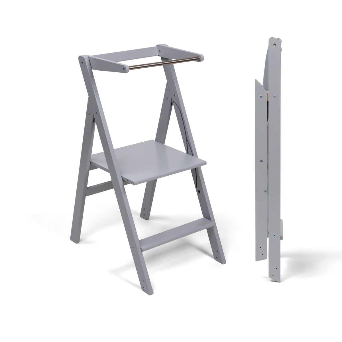 STEP'n'FOLD Foldable Helper Tower - Grey