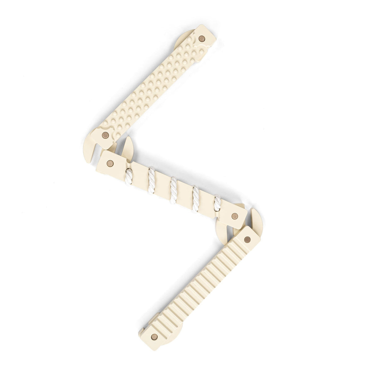 TipiToo® Small Balance Beam 3 Piece Set - White Rope