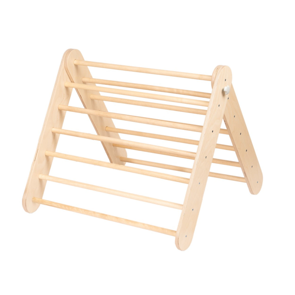 Pikler Triangle Climber with Swedish Wall Add-On (Ages 6m–7y)